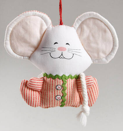 1981 Hallmark Christmas Ornaments Peppermint Mouse - No Box