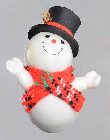1981 Hallmark Christmas Ornaments Little Trimmer-Jolly Snowman - Boxed