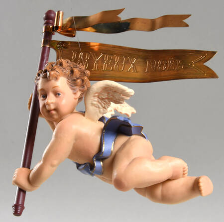 1982 Hallmark Christmas Ornaments Baroque Angel - Boxed