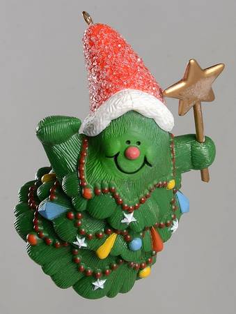 1982 Hallmark Christmas Ornaments Jolly Christmas Tree - No Box
