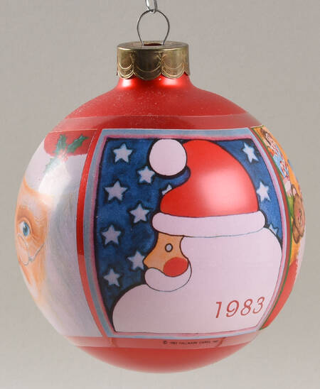 1983 Hallmark Christmas Ornaments Here Comes Santa - Boxed