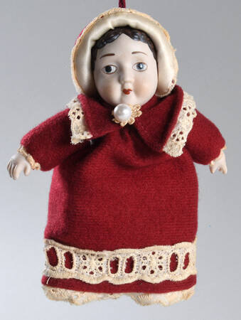 1983 Hallmark Christmas Ornaments Diana Doll - No Box