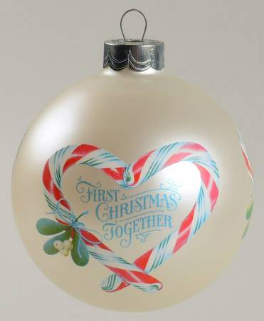 1983 Hallmark Christmas Ornaments First Christmas Together - Boxed