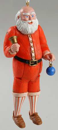 1983 Hallmark Christmas Ornaments Old Fashioned Santa - Boxed