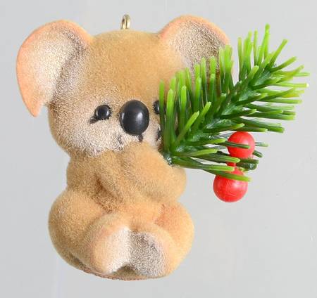 1983 Hallmark Christmas Ornaments Christmas Koala - Boxed