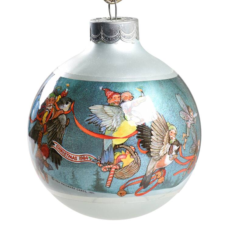 1984 Hallmark Christmas Ornaments Flights Of Fantasy - Boxed