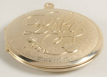 1985 Hallmark Christmas Ornaments Baby Locket - Boxed