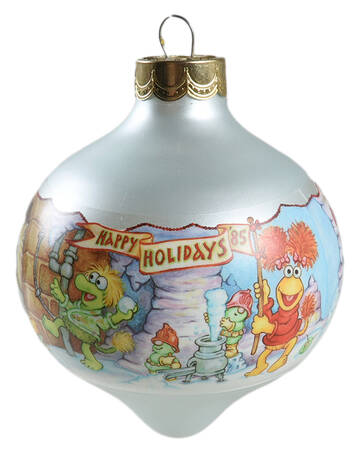 1985 Hallmark Christmas Ornaments Fraggle Rock Holiday - Boxed