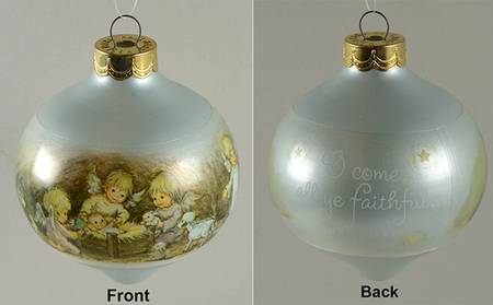 1985 Hallmark Christmas Ornaments Nativity Scene - Boxed