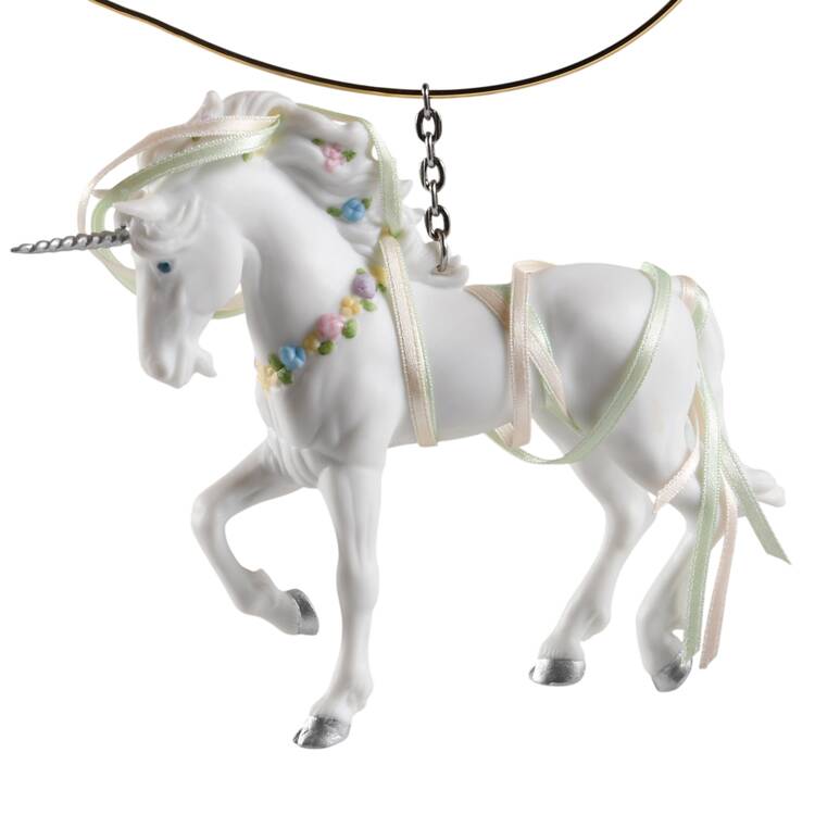 1986 Hallmark Christmas Ornaments Magical Unicorn - Boxed