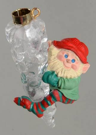 1986 Hallmark Christmas Ornaments Keep On Glowin - Boxed