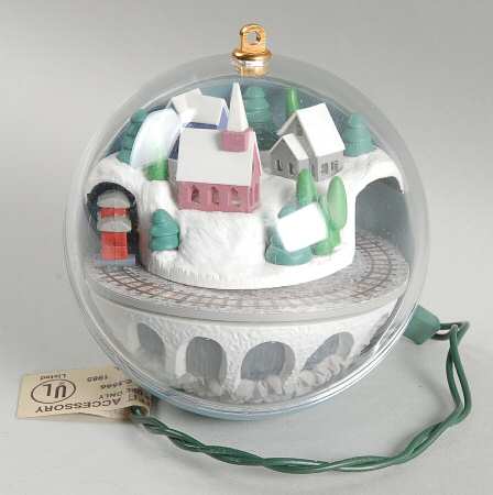 1986 Hallmark Christmas Ornaments Village Express - Boxed
