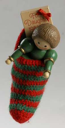 1986 Hallmark Christmas Ornaments Daughter - Boxed