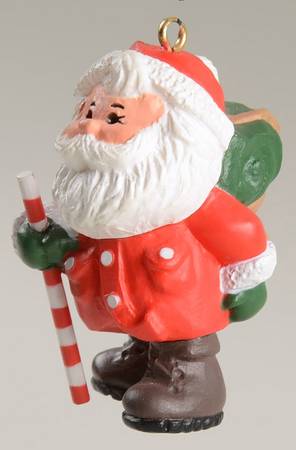 1986 Hallmark Christmas Ornaments Jolly Hiker - Boxed