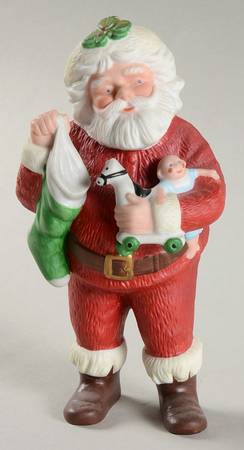 1986 Hallmark Christmas Ornaments Jolly St Nick - Boxed