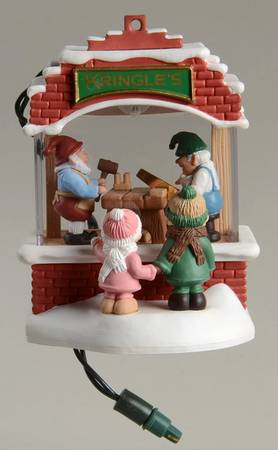 1987 Hallmark Christmas Ornaments Kringles Toy Shop - Boxed