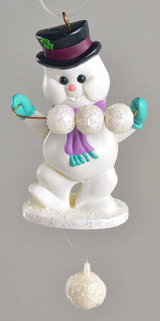 1988 Hallmark Christmas Ornaments Cool Juggler - Boxed