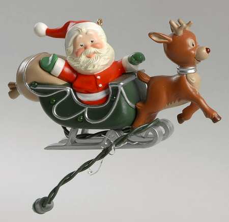 Rudolph the Red-Nosed Reindeer by Hallmark Gold Crown