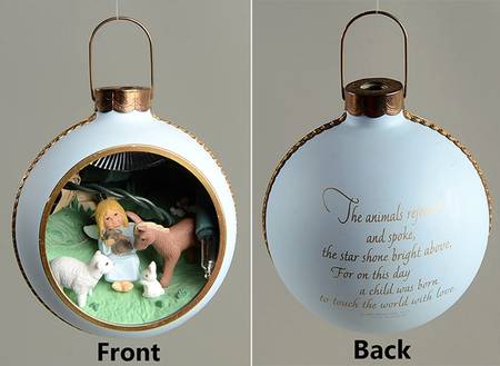 1989 Hallmark Christmas Ornaments The Animals Speak-Magic - Boxed