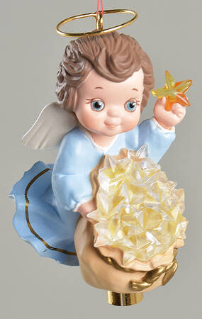 1990 Hallmark Christmas Ornaments Starlight Angel - No Box