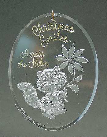 1990 Hallmark Christmas Ornaments Across The Miles - Boxed