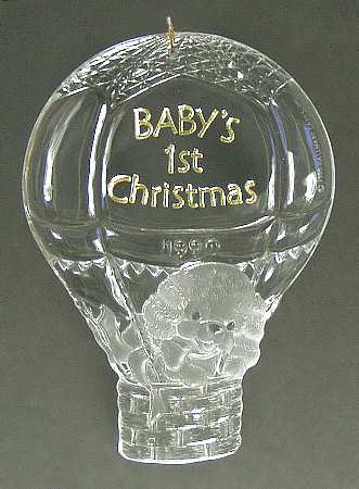 1990 Hallmark Christmas Ornaments Baby's First Christmas  - Boxed