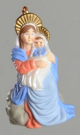 1990 Hallmark Christmas Ornaments Madonna & Child - Boxed