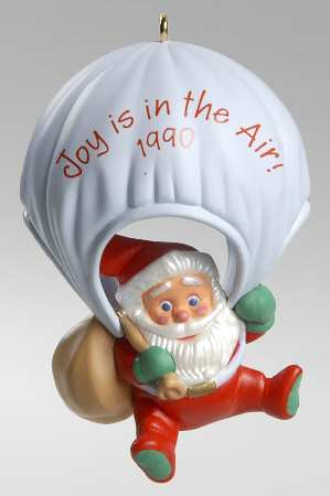 1990 Hallmark Christmas Ornaments Joy Is In The Air - Boxed