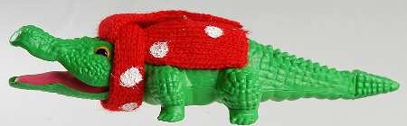 1990 Hallmark Christmas Ornaments Christmas Croc - No Box 60