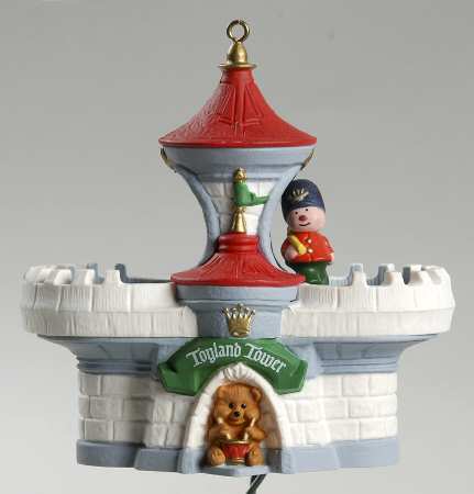 1991 Hallmark Christmas Ornaments Toyland Tower - Boxed
