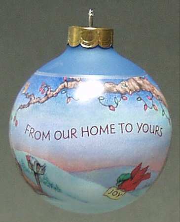 1991 Hallmark Christmas Ornaments From Our Home To Yours - Boxed