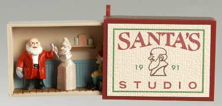 Matchbox Memories Santa's Studio - Boxed