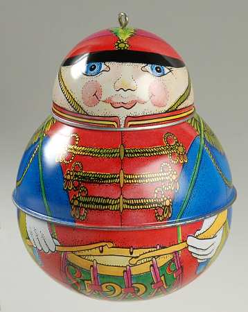 1991 Hallmark Christmas Ornaments Jolly Wolly Soldier - Boxed