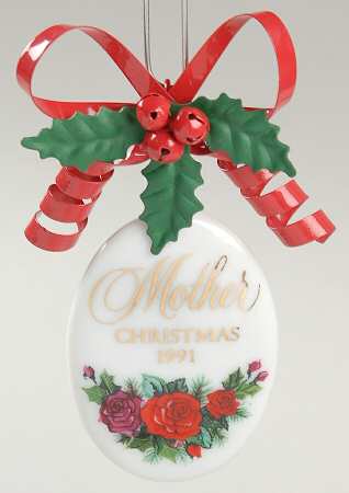 1991 Hallmark Christmas Ornaments Mother - No Box