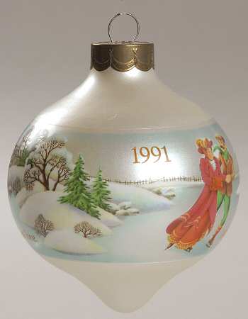 1991 Hallmark Christmas Ornaments Our First Christmas Together - Boxed