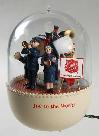 1991 Hallmark Christmas Ornaments Salvation Army Band-Joy To The World - Boxed