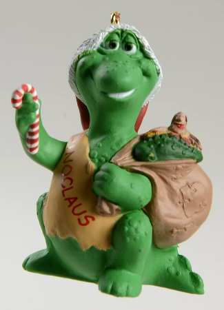 1991 Hallmark Christmas Ornaments Dinoclaus - Boxed