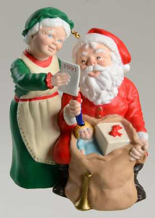 1991 Hallmark Christmas Ornaments Checklist - Boxed