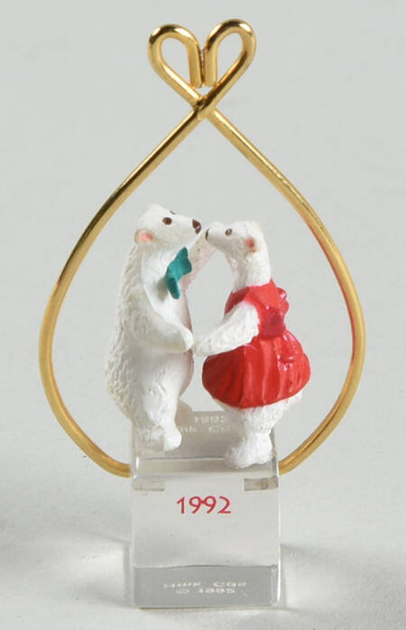 1992 Hallmark Christmas Ornaments Polar Polka - Boxed