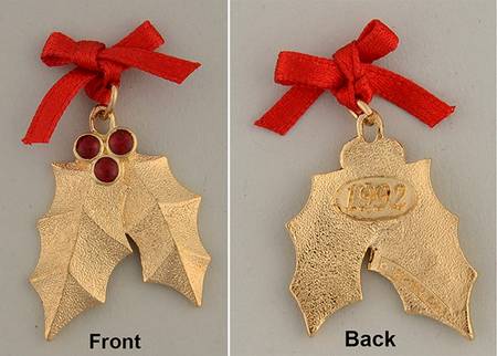 Precious Edition-Miniature 1992-Holiday Holly - No Box