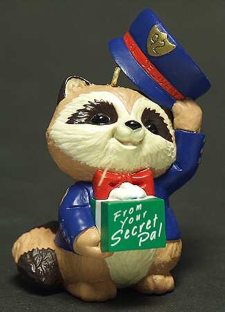 1992 Hallmark Christmas Ornaments Secret Pal - Boxed