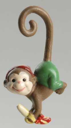 1992 Hallmark Christmas Ornaments Spunky Monkey - Boxed