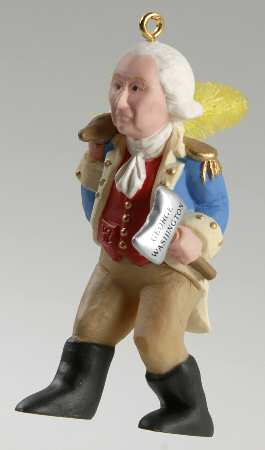 1992 Hallmark Christmas Ornaments Honest George - Boxed