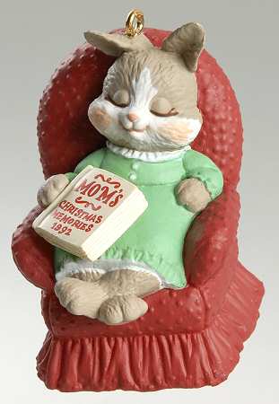 1992 Hallmark Christmas Ornaments Mom - Boxed