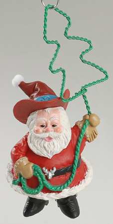 1992 Hallmark Christmas Ornaments Santa's Roundup - Boxed