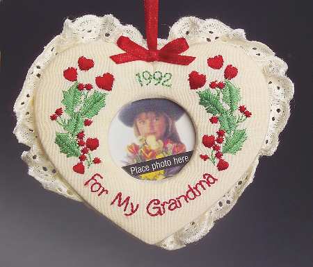 1992 Hallmark Christmas Ornaments For My Grandma - Boxed