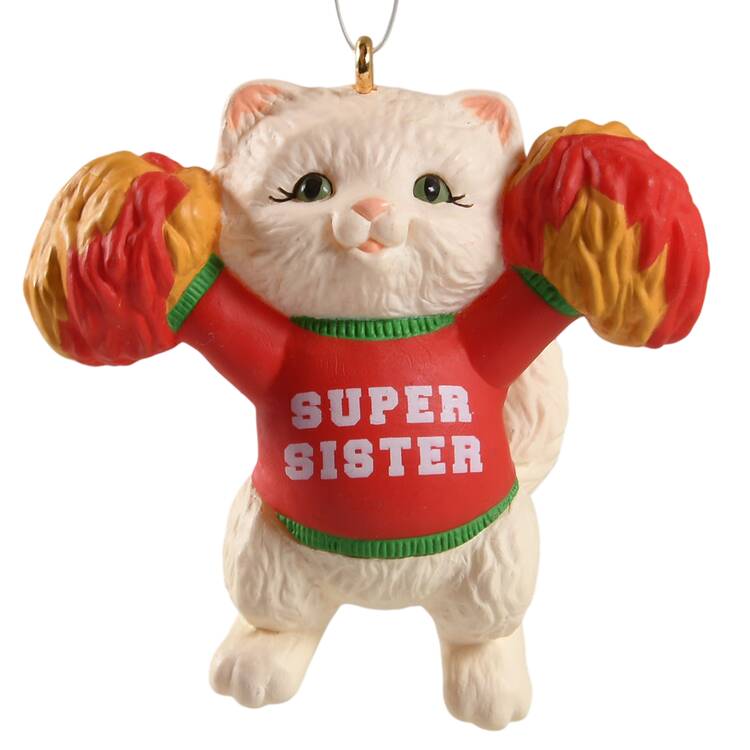1993 Hallmark Christmas Ornaments Sister - Boxed