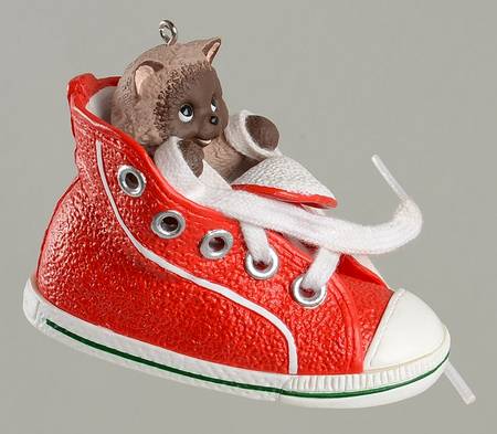 1993 Hallmark Christmas Ornaments High Top-Purr - Boxed