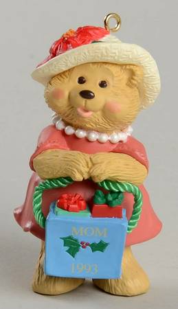 1993 Hallmark Christmas Ornaments Mom - Boxed