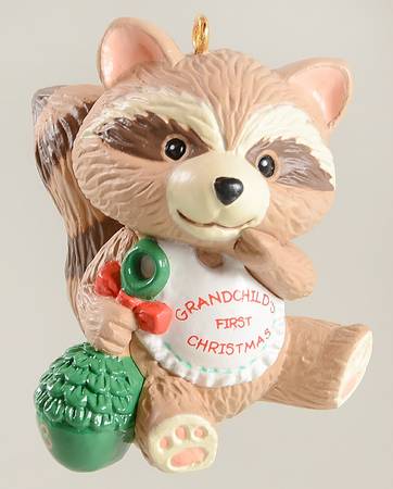 1993 Hallmark Christmas Ornaments Grandchild First Christmas - Boxed